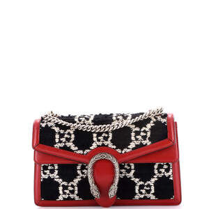 Gucci Dionysus Bag Gg Tweed Small #237057G12B